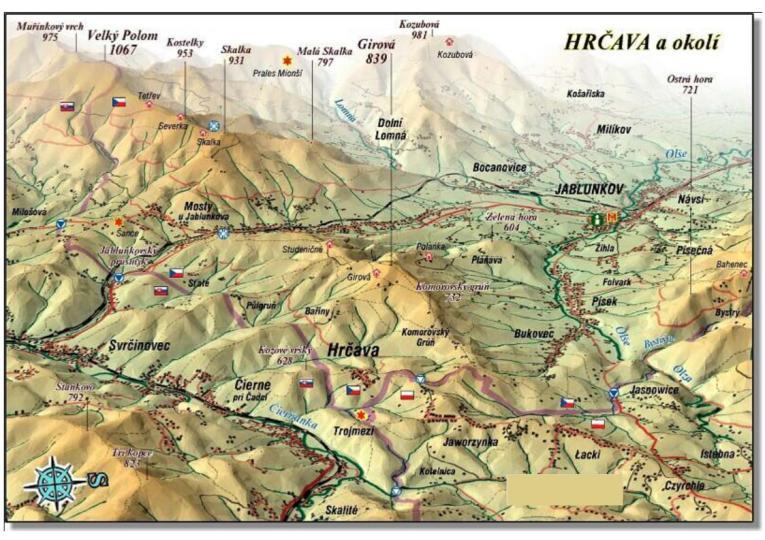 Mapa panoramatická