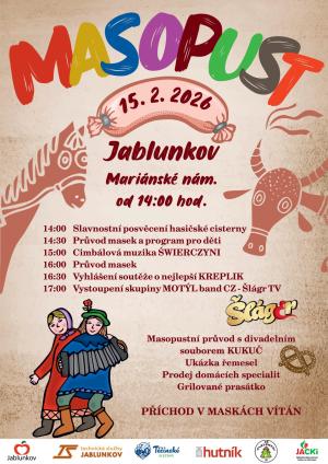 masopustní průvod masek