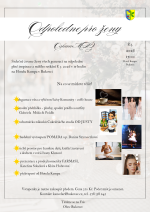 ženské setkání s programem